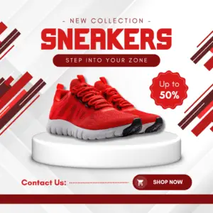 Red Sneakers