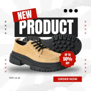 Leather shoes