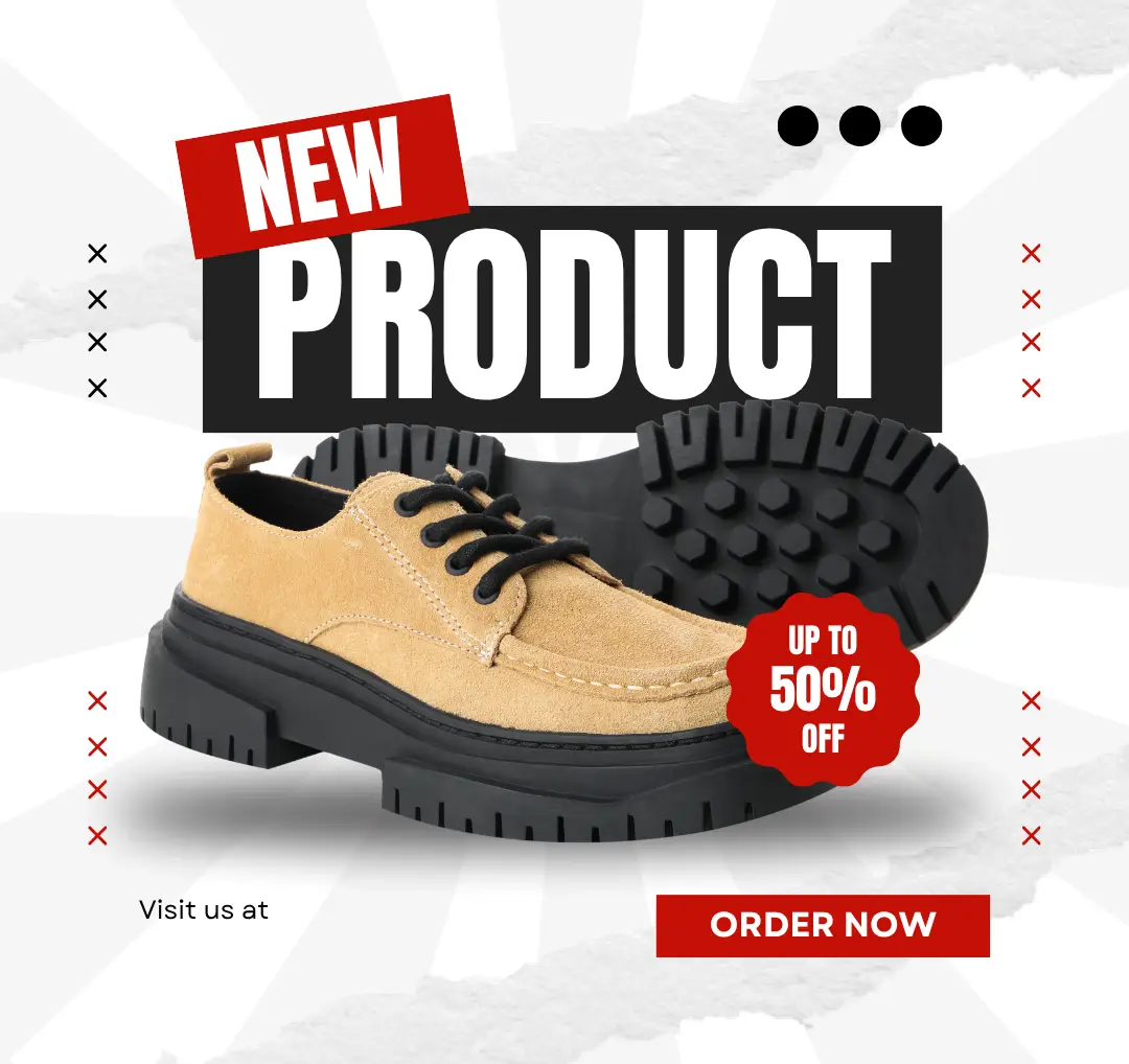 Leather shoes